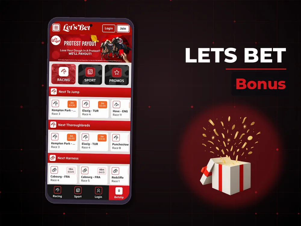 Lets Bet - Bonus