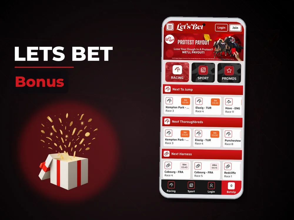 Lets Bet - Bonus