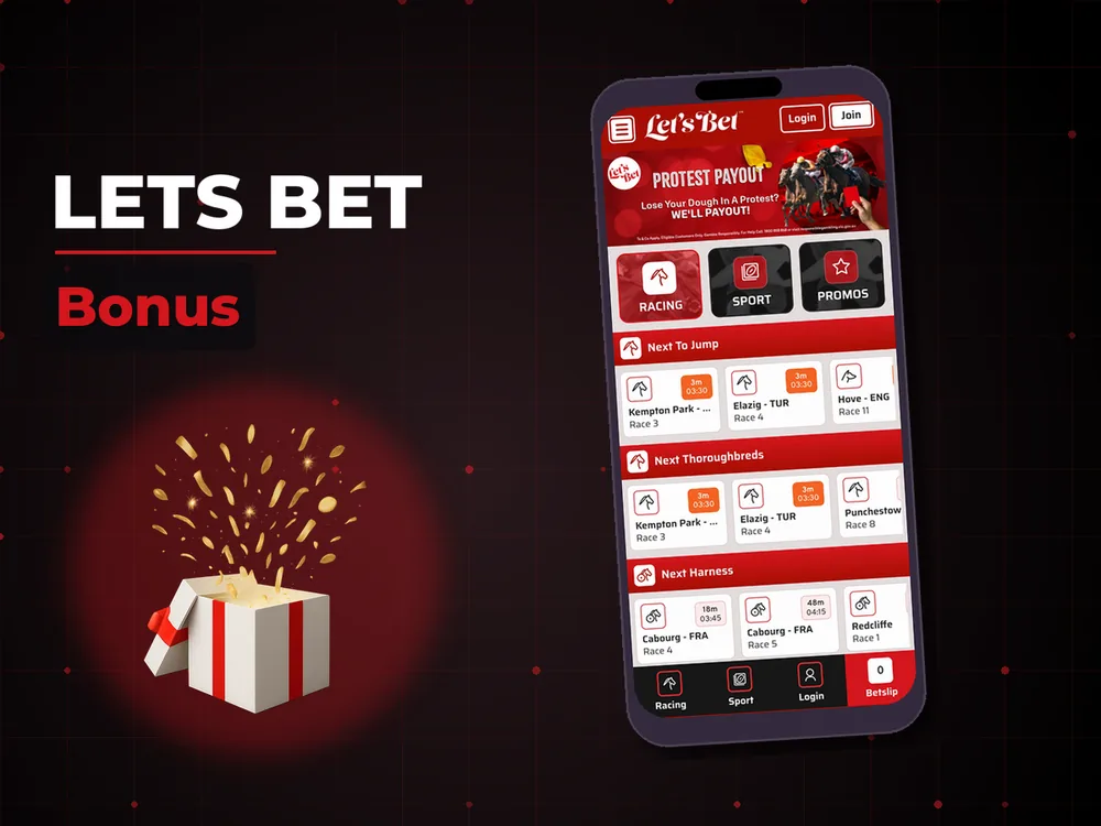 Lets Bet - Bonus