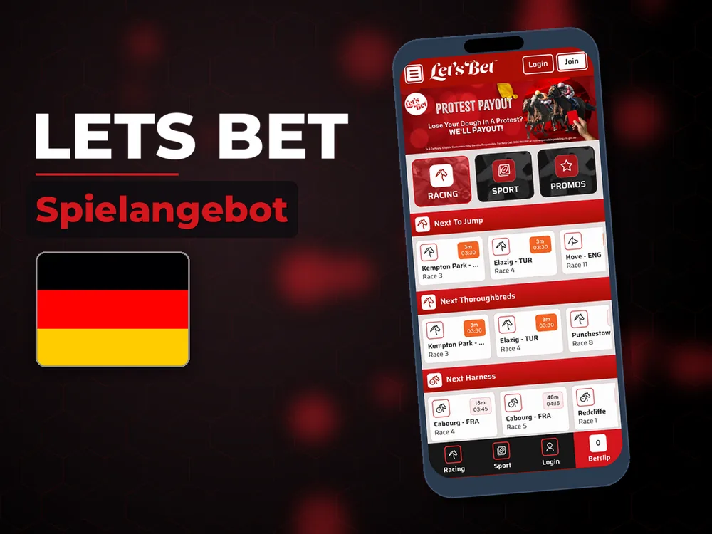 Lets Bet - Spielangebot